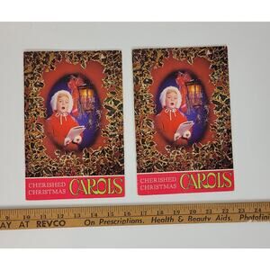 Ohio Bell Cherished Christmas Carols Song Book Music Book PR Department Lot of 2